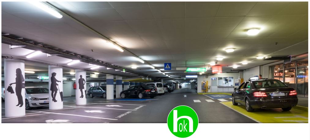 Alcuni parcheggi sono particolarmente attrezzati, sono solo per i disabili